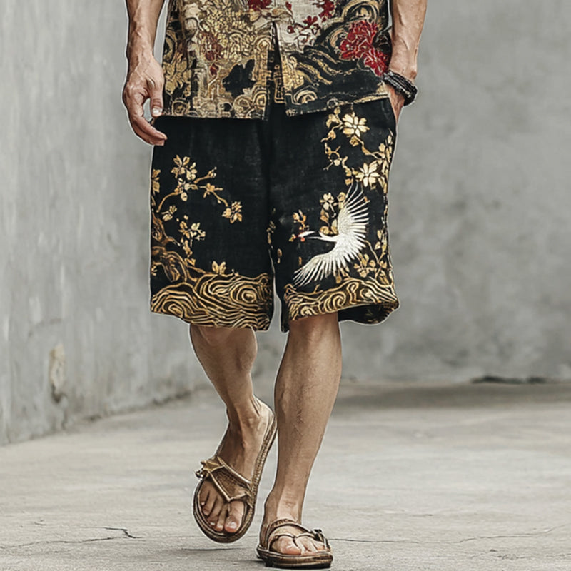 Japanese Art Gradient Design Two-piece Set