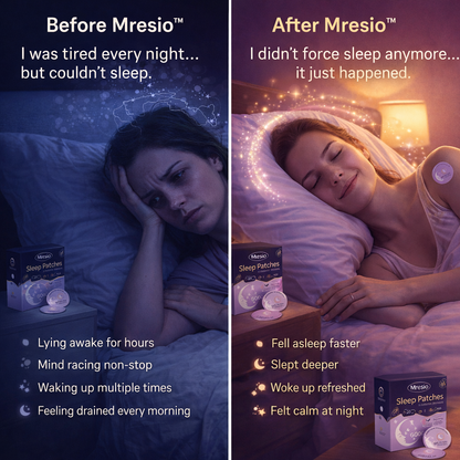 Mresio™ Sleep Patches — Fall Asleep in Minutes, Without Pills