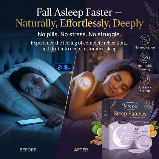 Mresio™ Sleep Patches — Fall Asleep in Minutes, Without Pills