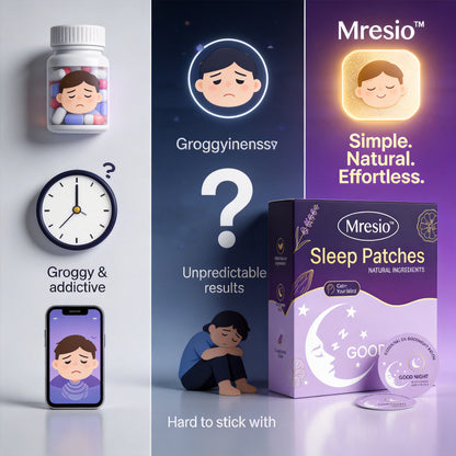 Mresio™ Sleep Patches — Fall Asleep in Minutes, Without Pills
