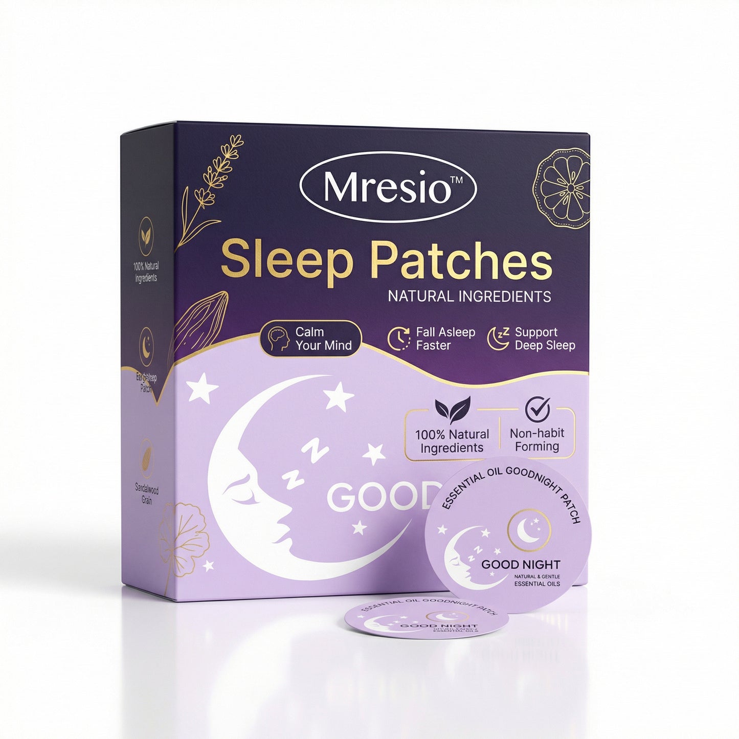 Mresio™ Sleep Patches — Fall Asleep in Minutes, Without Pills