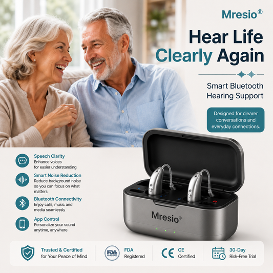 🔥Final day to save! Mresio® Smart Bluetooth Hearing Aids — Hear Clearly, Stay Connected & Enjoy Every Moment Before Price Goes Up