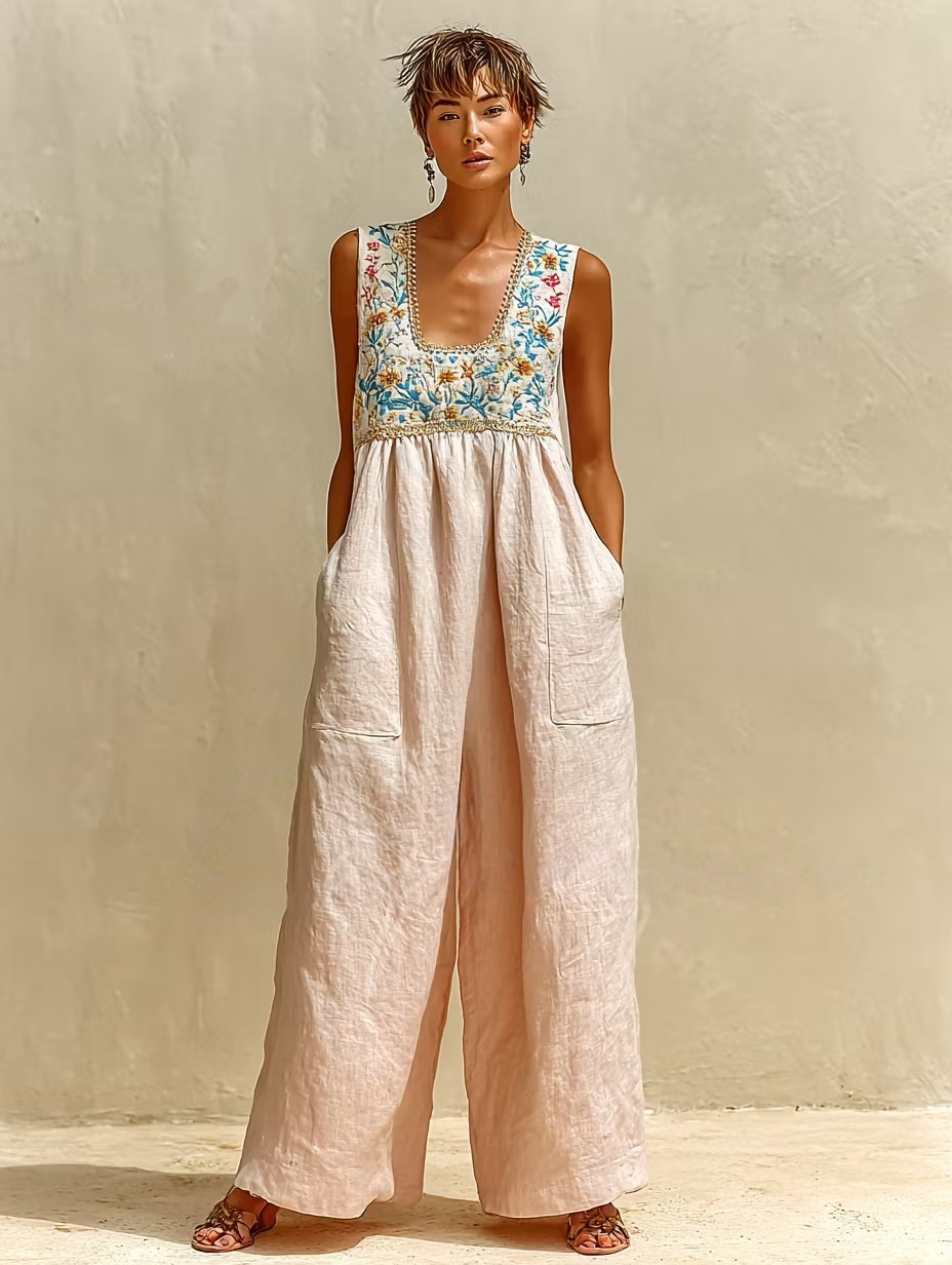 Women's Soft Casual Fashion Jumpsuit
